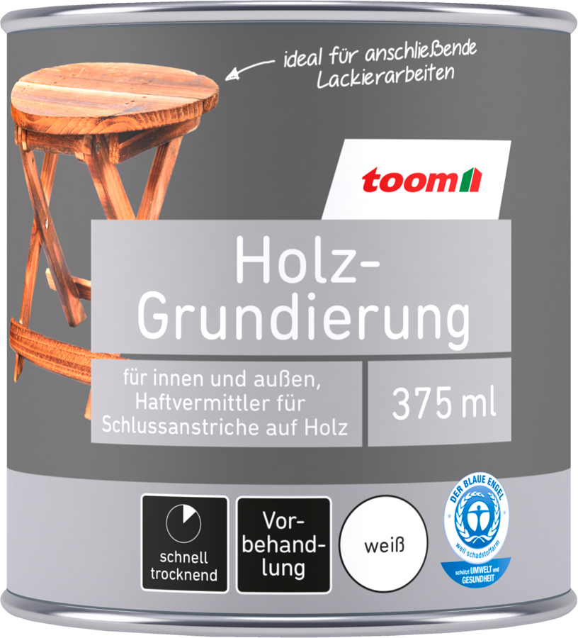 Thumbnail - toom Holzgrundierung weiß 375 ml