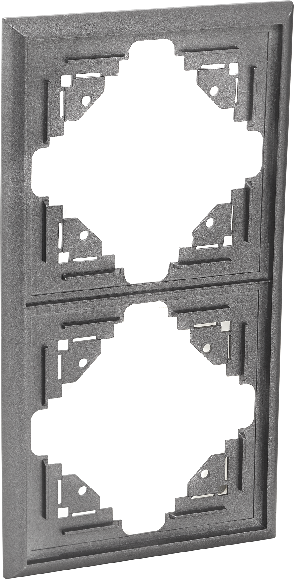 Kopp Abdeckrahmen 'Malta' 2-fach anthrazit