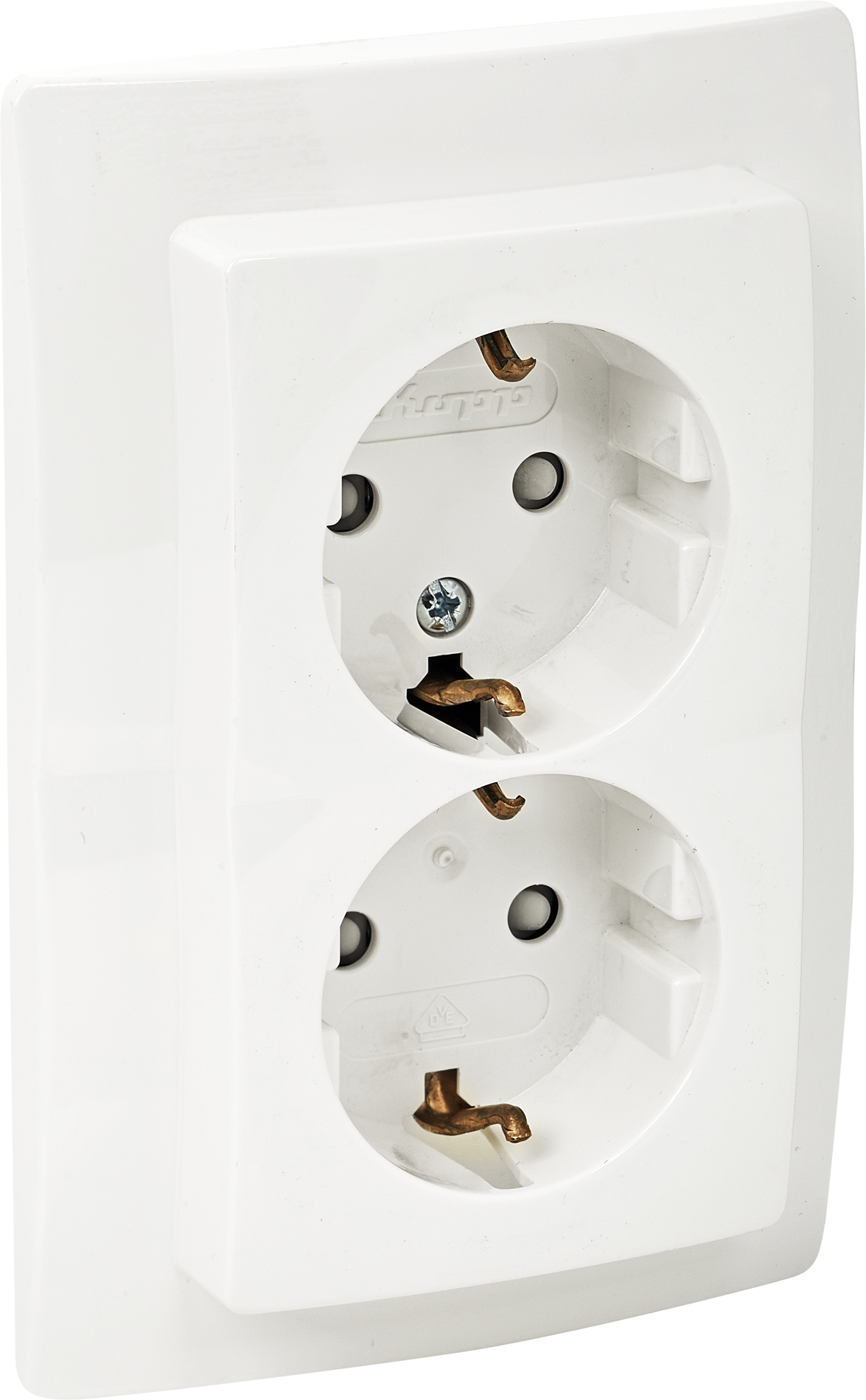 Kopp Schukosteckdose 'Venedig' 2-fach reinweiß