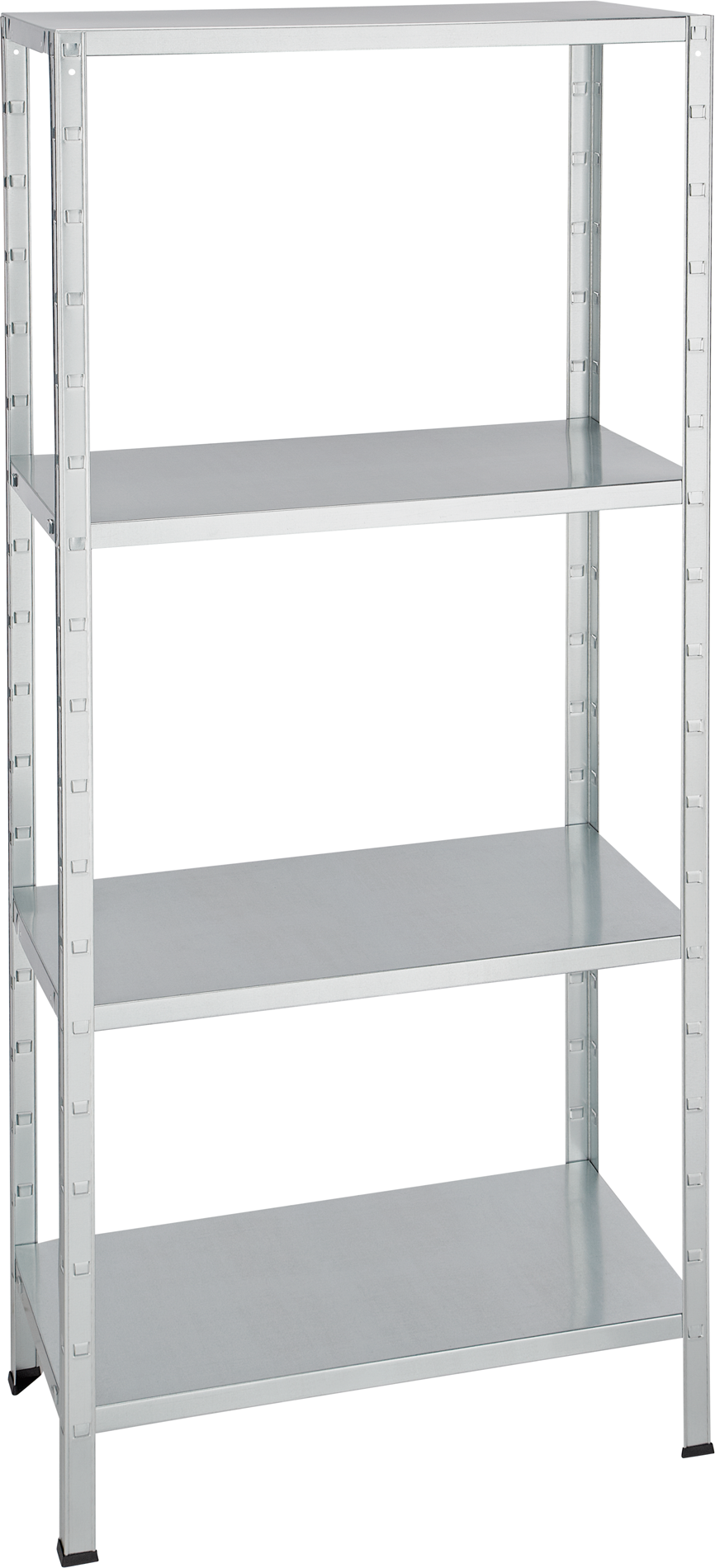 toom Metallregal verzinkt, 175 x 80 x 40 cm, 4 Böden à 50 kg