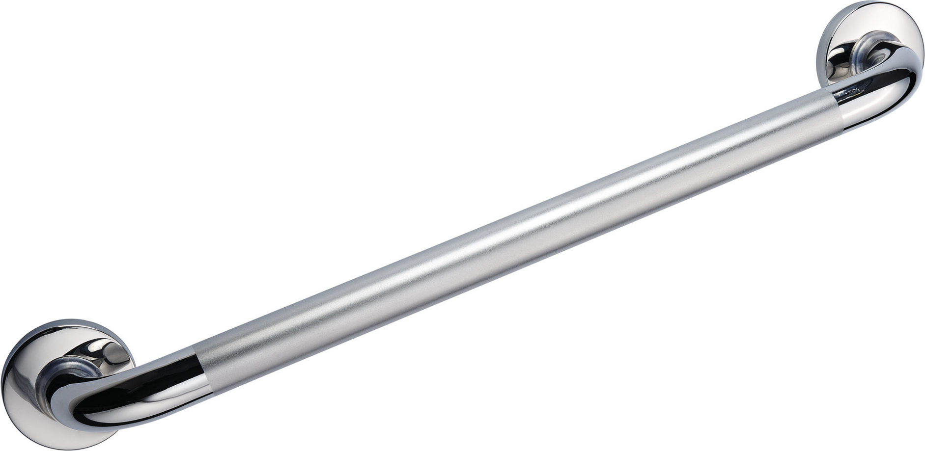 Ridder Haltegriff mit rutschhemmender Grifffläche Edelstahl poliert 60 cm