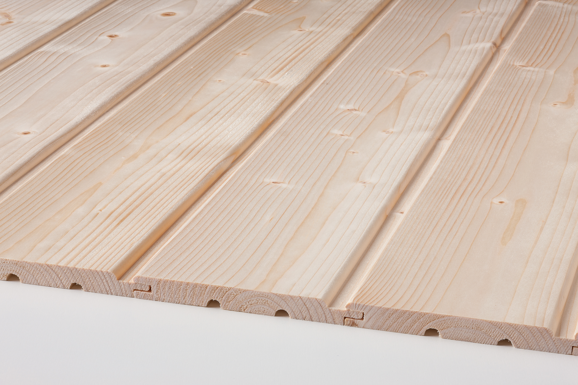 Klenk Holz Profilholz Fichte/Tanne gehobelt 12,5 x 96 x 2000 mm