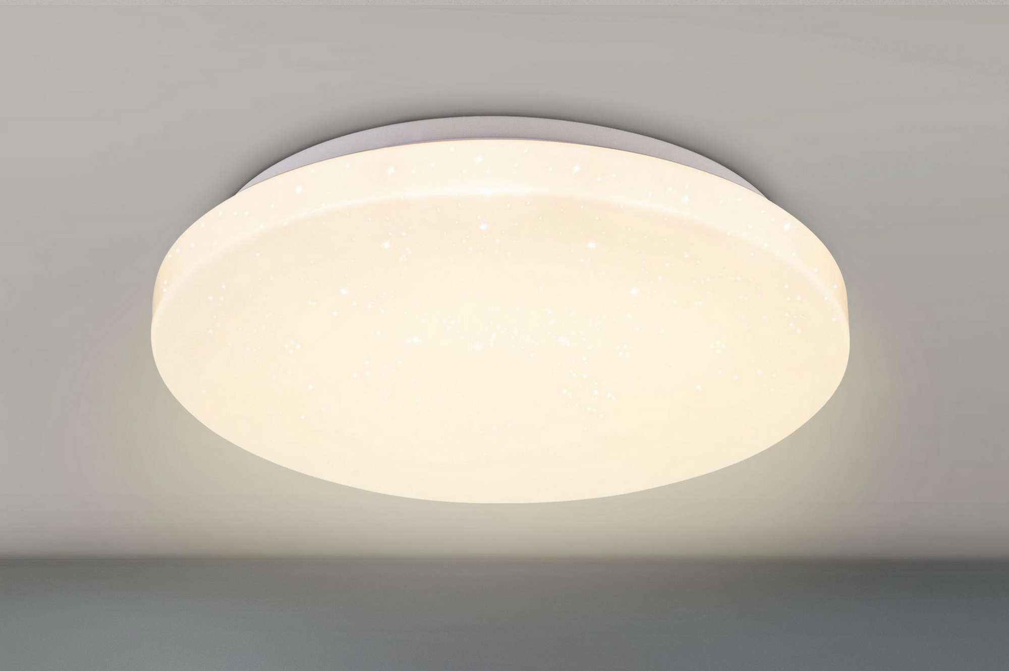 LED-Deckenleuchte 'Sterneffekt' weiß 18 W 1800 l Ø 35 cm