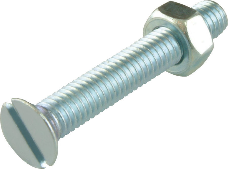 Thumbnail - Senkschrauben M4 x 30 mm verzinkt DIN 963 10 Stück
