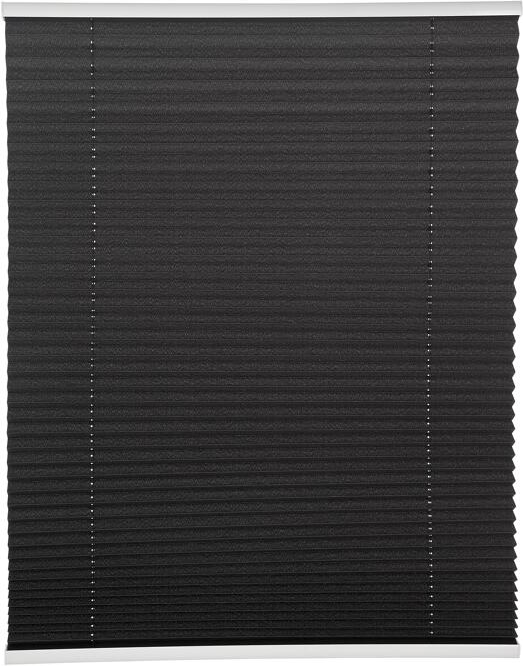 B1 Plissee 'Klemmfix' dunkelgrau 60 x 130 cm