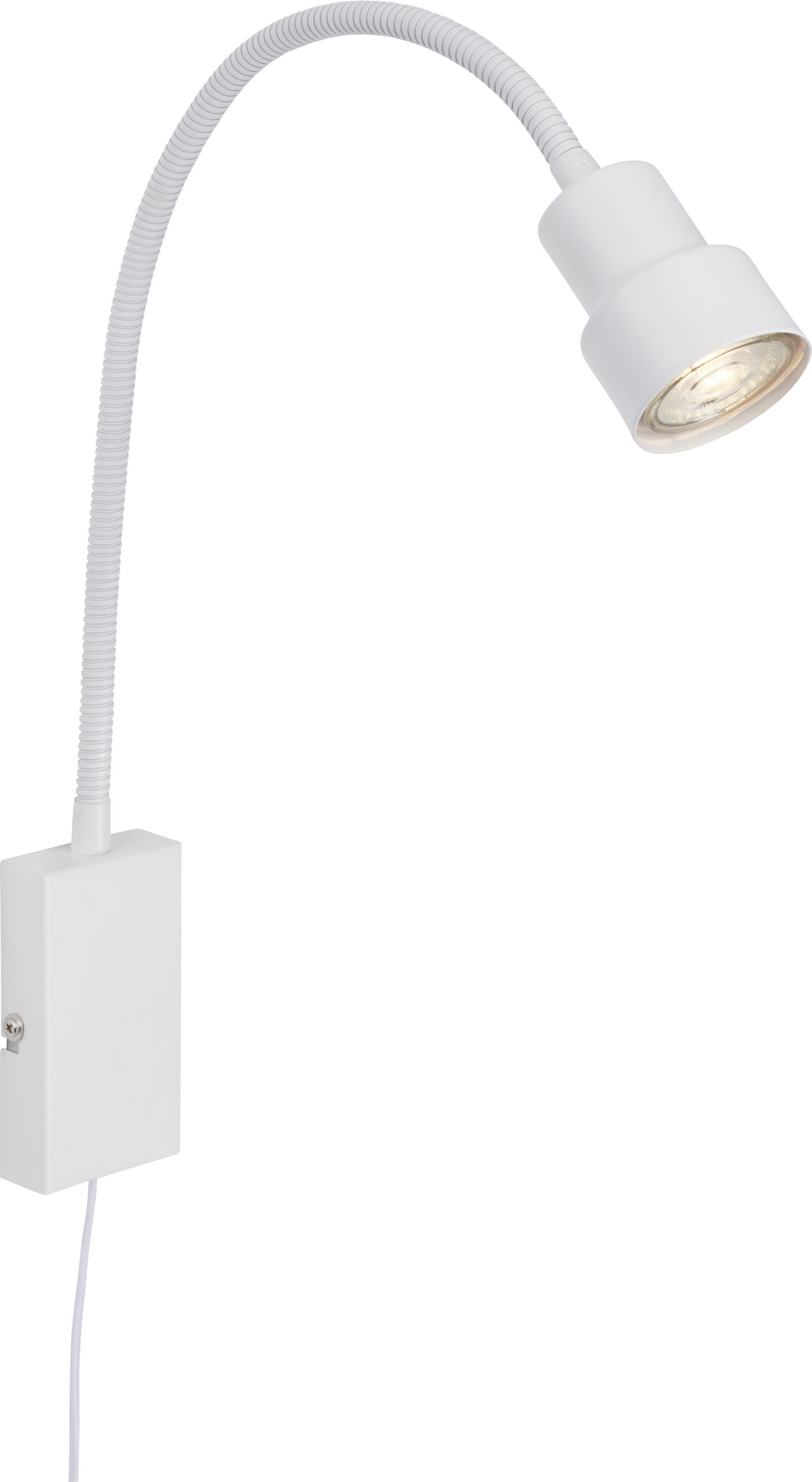 Briloner LED-Leseleuchte 'Tusi' weiß 57,7 x 11,5 x 6 cm 400 lm, mit Touchfunktion