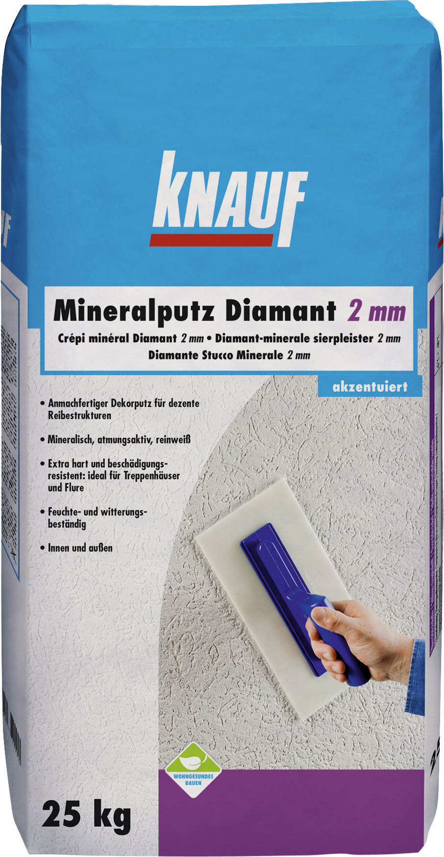 Knauf Mineralputz 'Diamant' 25 kg