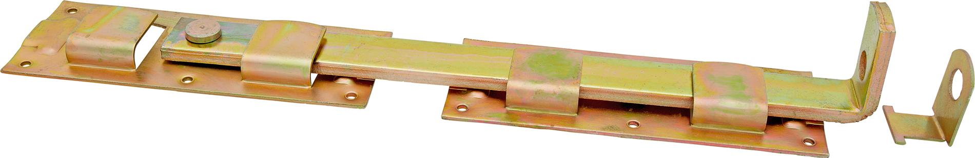 toom Gartendoppeltor-Überwurf gelb-verzinkt 43 x 7,2 cm