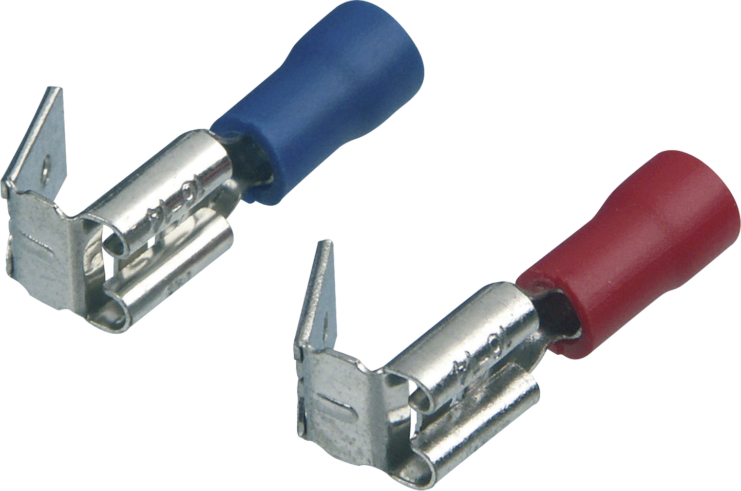 Thumbnail - REV Ritter Flachstecker-Set mit Abzweig 6,3 x 0,8 mm rot/blau, 24 Stück