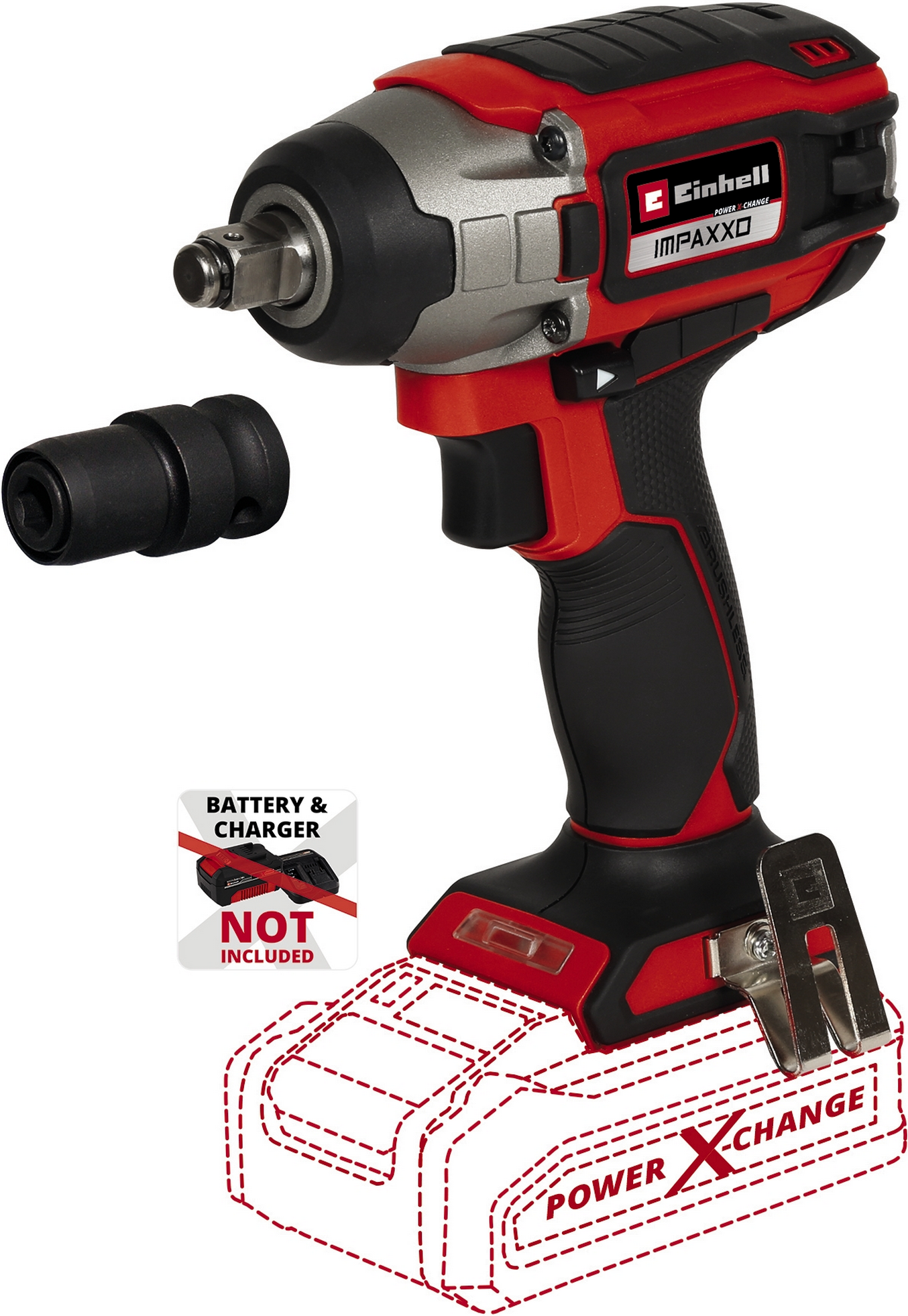 Thumbnail - Einhell Akku-Schlagschrauber 'IMPAXXO 18/230' ohne Akku