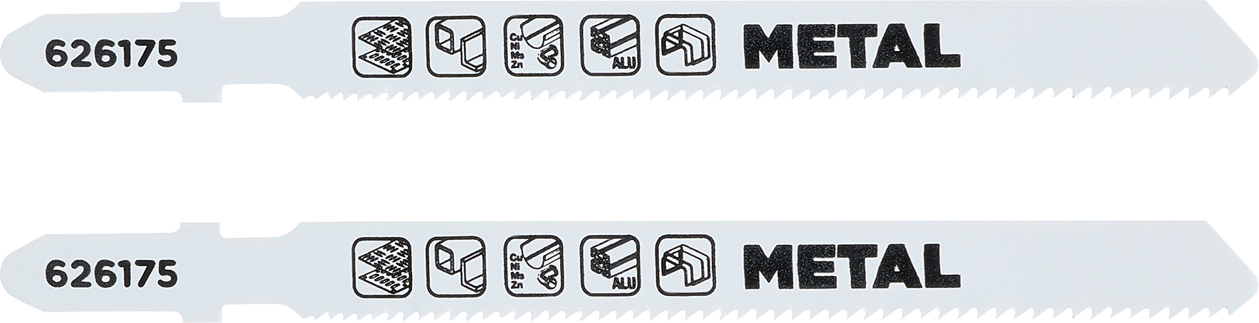 kwb HSS-BiM-Stichsägeblätter mit T-Schaft für Metall 97 mm 2 Stück