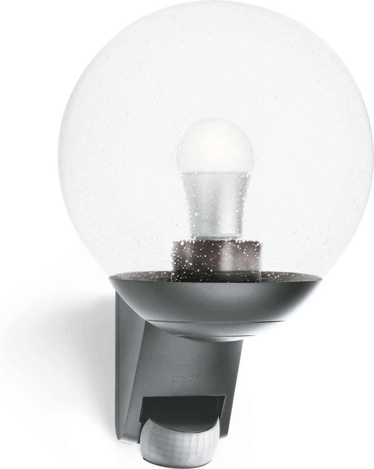 Steinel Außensensorleuchte 'L 585 S' mit Bewegungsmelder anthrazit 60 W