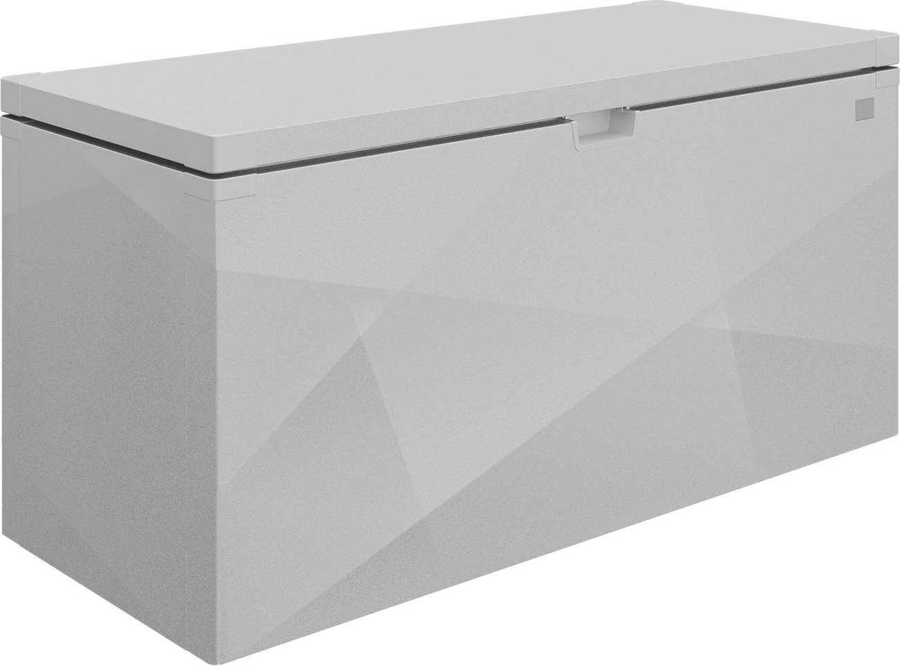Thumbnail - Biohort Gartenbox 'StyleBox 140 X-Design' silber-metallic 140 x 71 x 60 cm