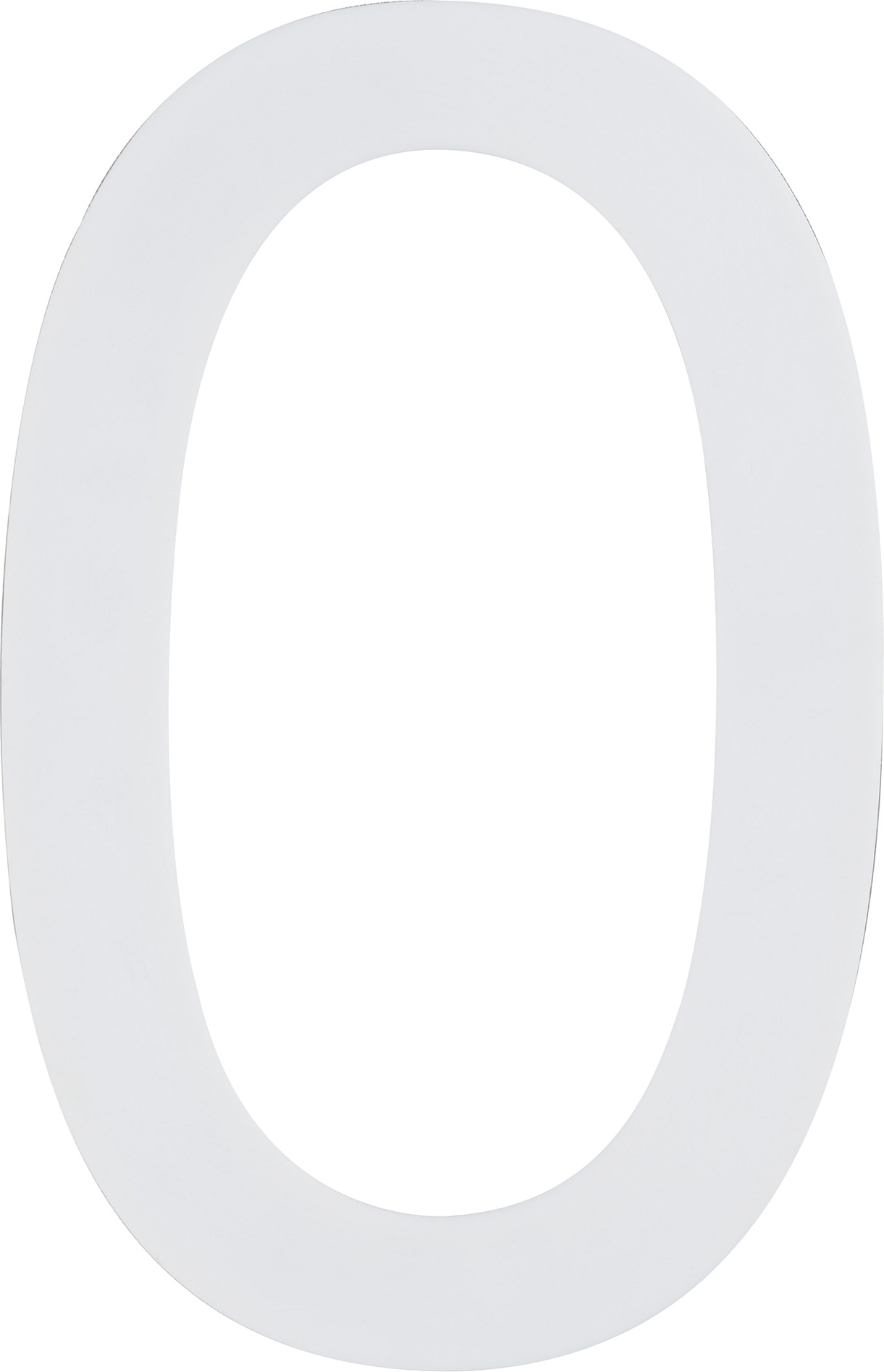 Thumbnail - Alpertec Hausnummer '0' 12 cm selbstleuchtend, weiß