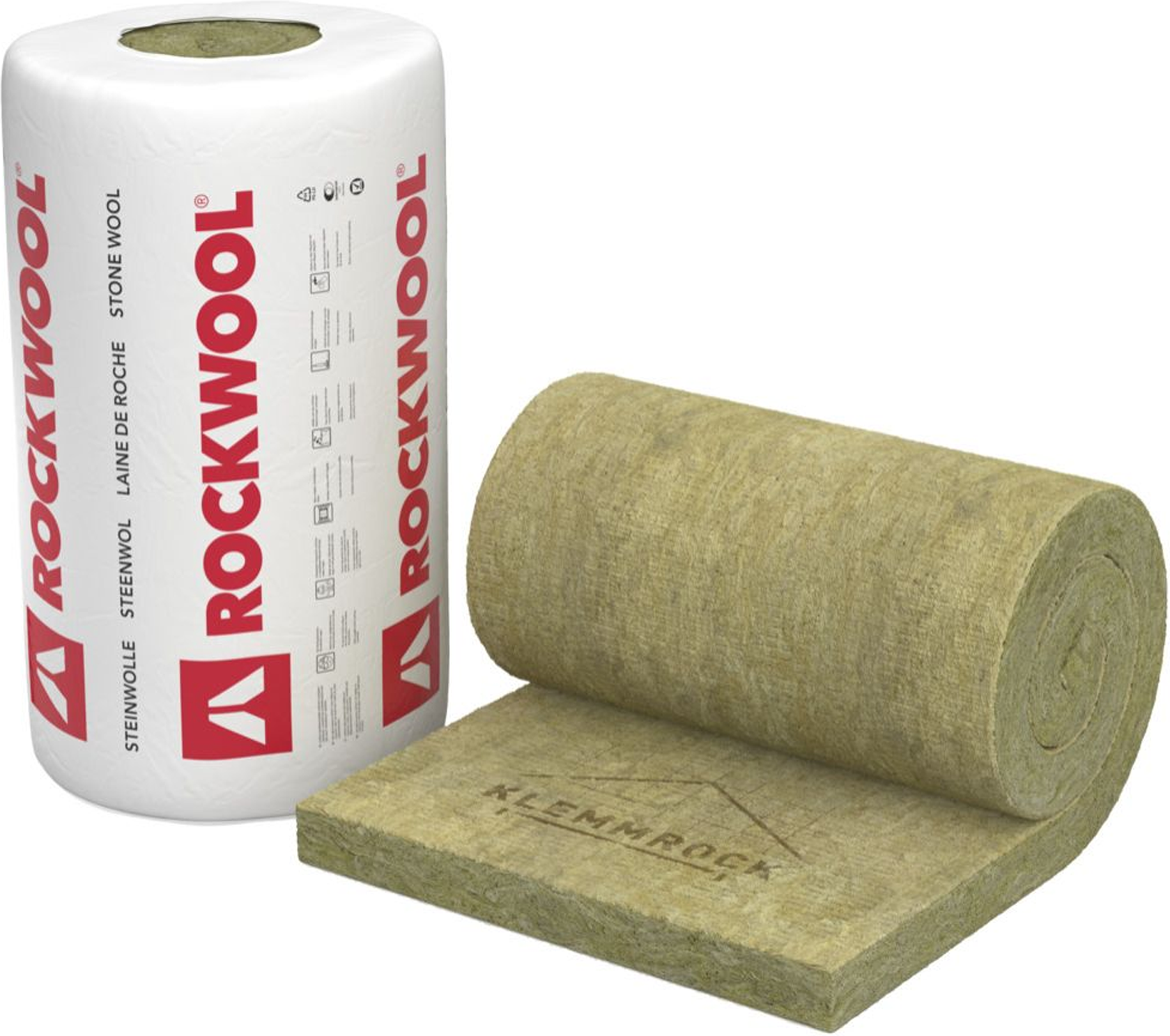 Rockwool Dämmfilz 'Klemmrock 035' 350 x 100 x 14 cm