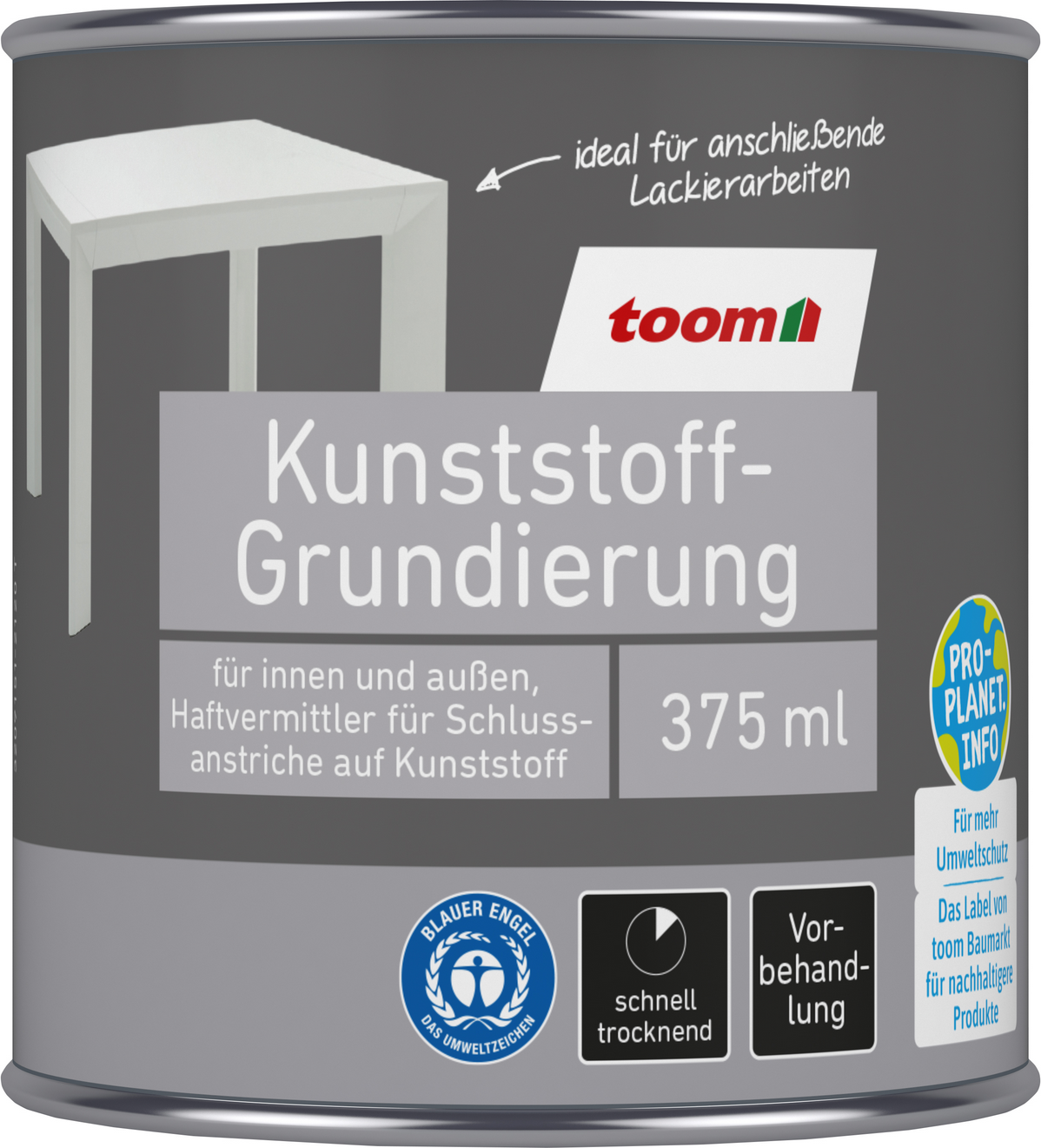 Thumbnail - toom Kunststoffgrundierung weiß 375 ml