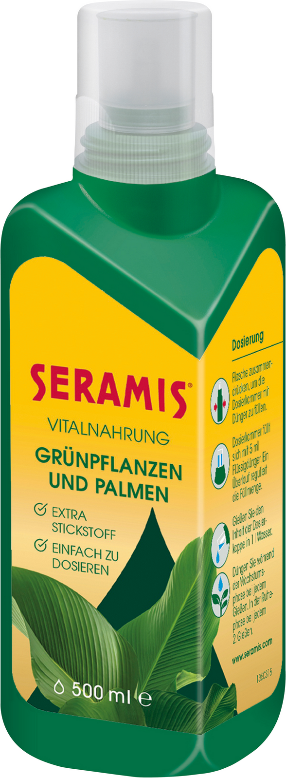 Seramis Vitalnahrung für Grünpflanzen, 500 ml