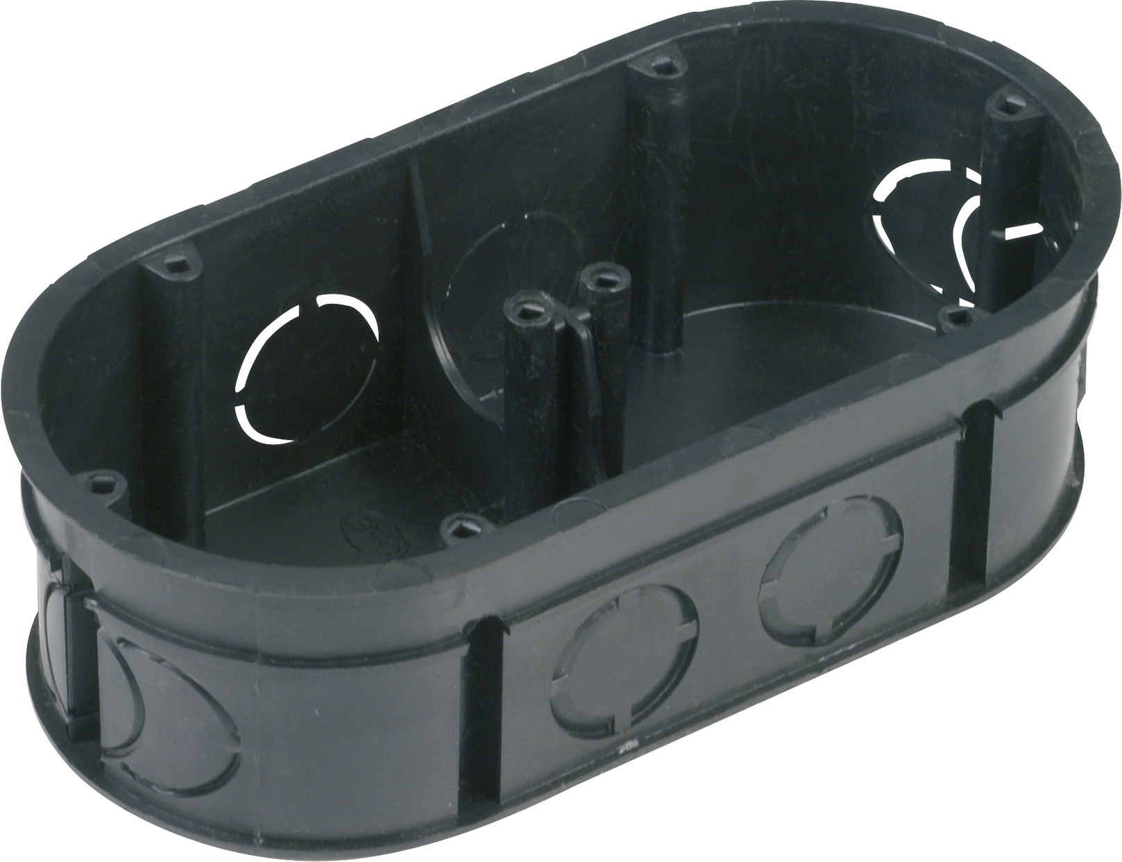 Schalterdose 2-fach 145 x 75 x 45 mm