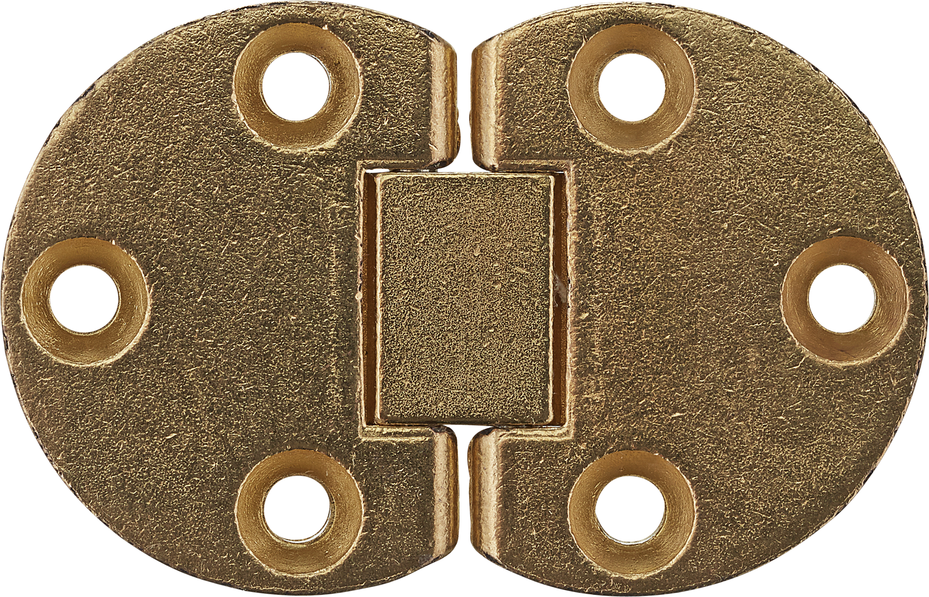 toom Klappenscharnier Messing 35 x 55 mm