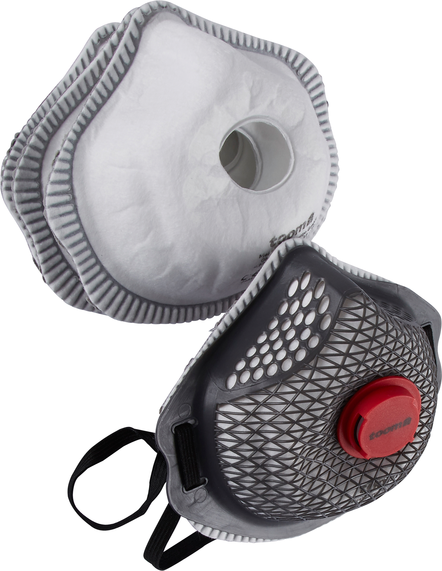 toom FFP3-Atemschutz-Netzmaske mit 5 Filtern, wiederverwendbar