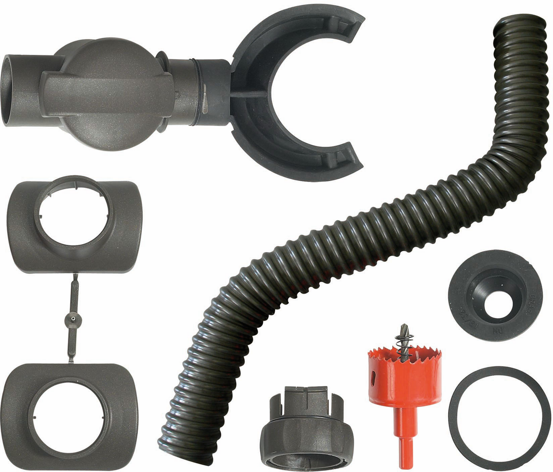 GARANTIA Regensammler 'Speedy' anthrazit inkl. Zubehör