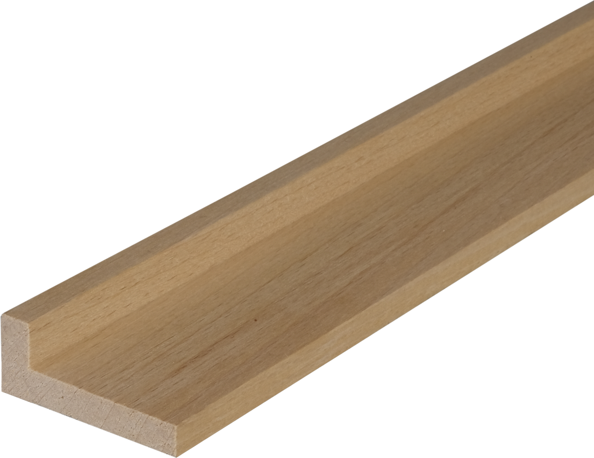 Kosche Falzleiste Buche 15 x 40 x 950 mm