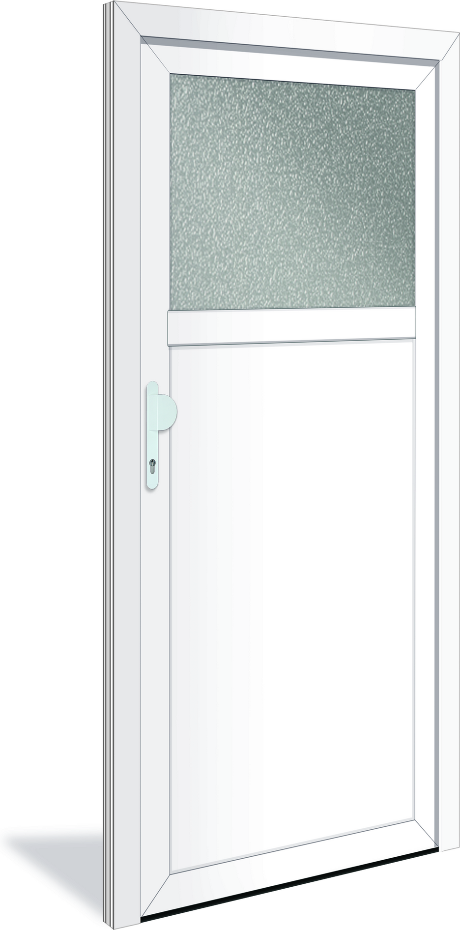 Roro Nebeneingangstür 'Hamburg' 1980 x 980 mm DIN links