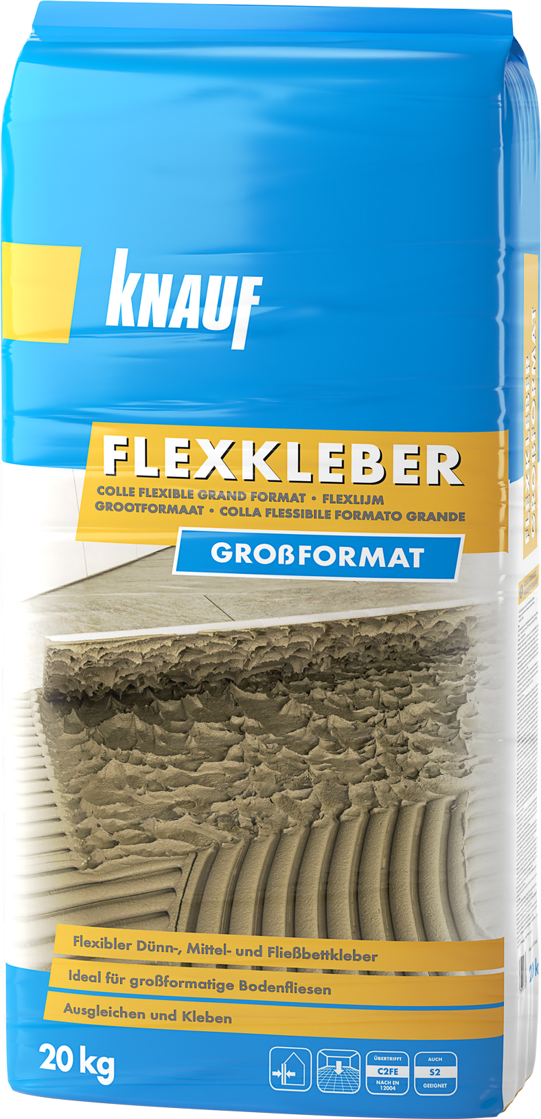 Knauf Fliesen-Flexkleber 'Großformat' 20 kg