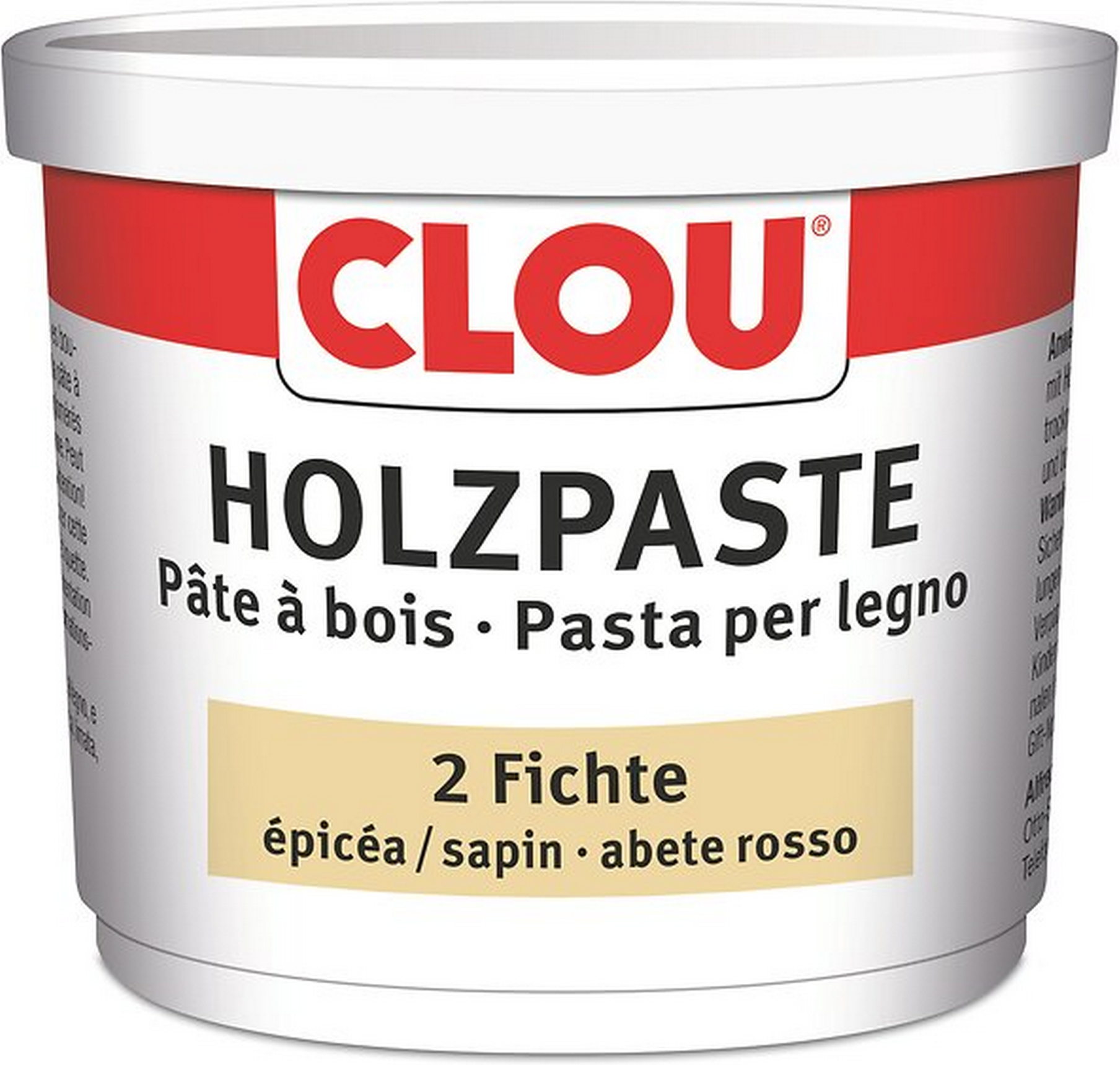 Clou Holzpaste fichtefarben 150 g