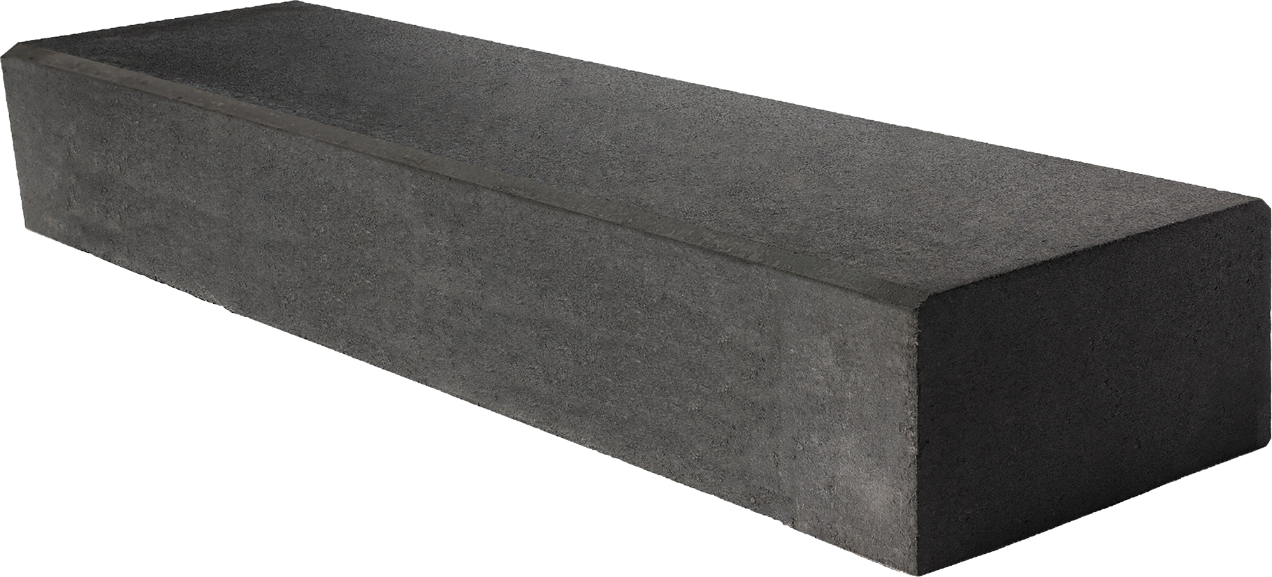 Diephaus Hohlblockstufe Beton anthrazit 100 x 32 x 16