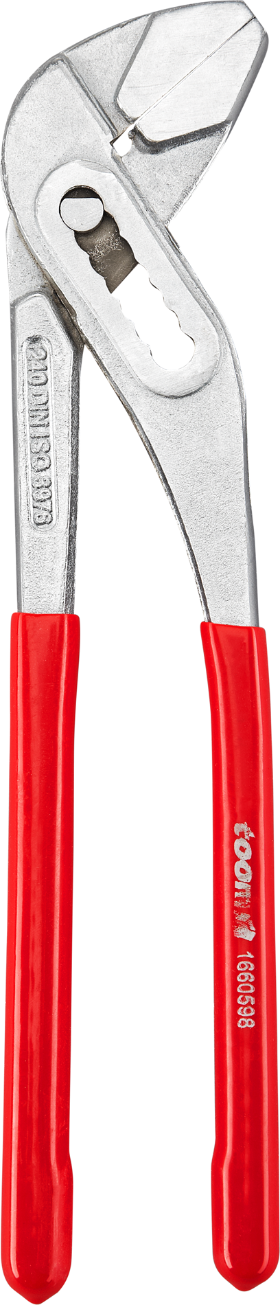 toom Armaturenzange rot/silber 240 mm