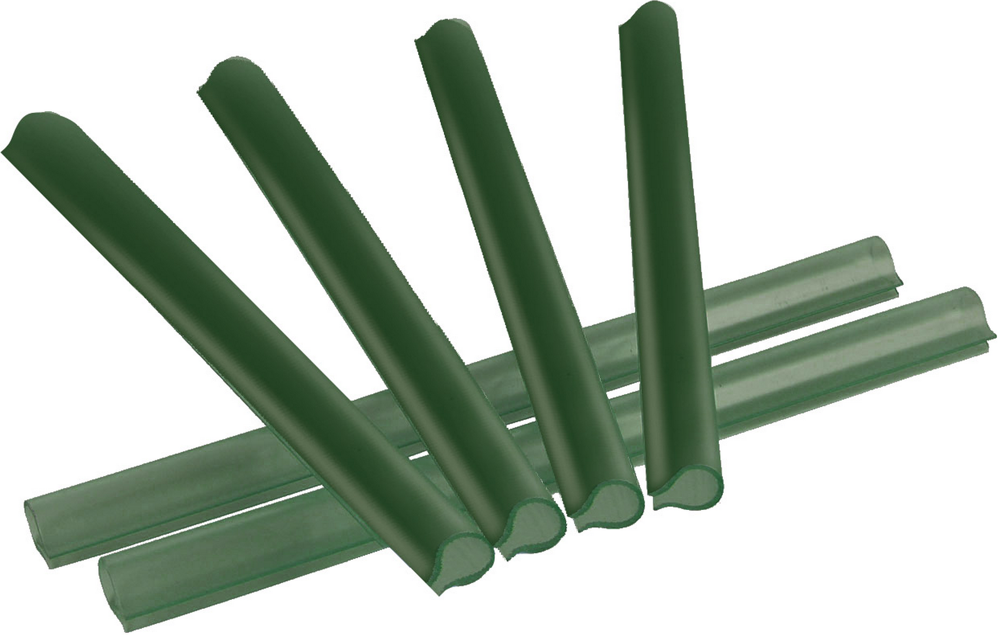 Videx Klemmschienen 'Omega' grün, für Sichtschutzstreifen