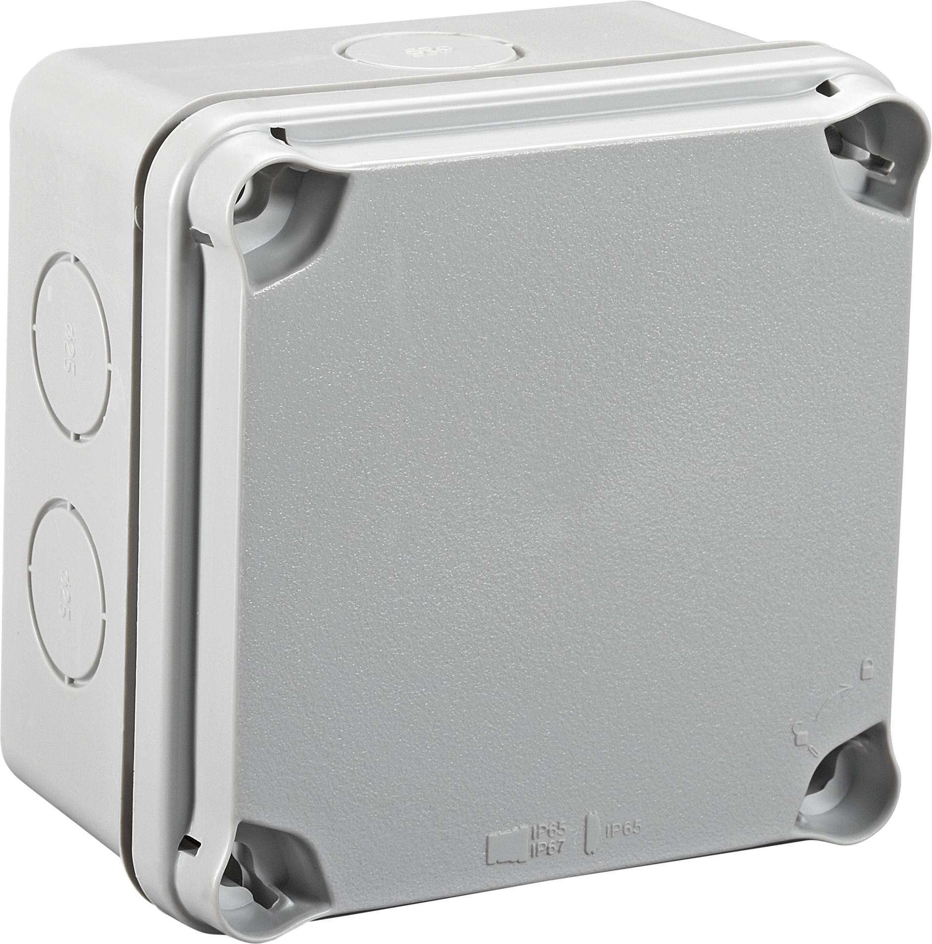 IDE Abzweigkasten Aufputz 108 x 108 x 64mm IP65