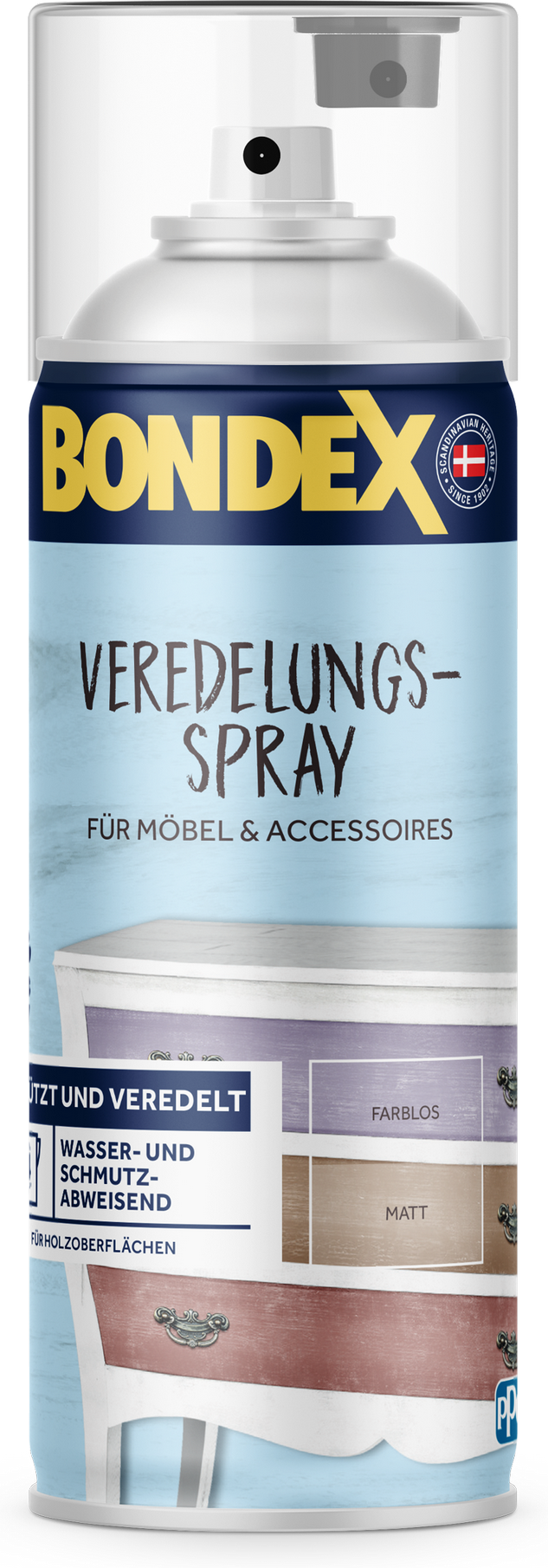 Bondex Kreidefarbe-Spray transparent 400 ml
