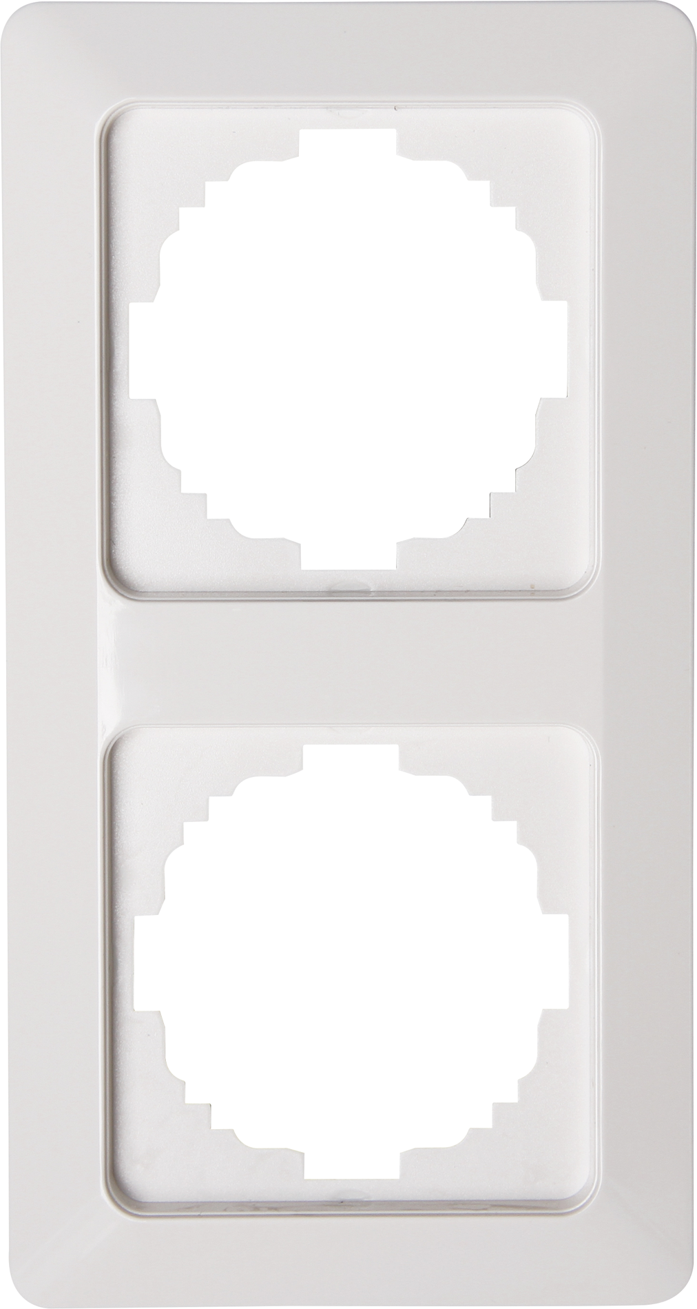 Kopp Abdeckrahmen 'Milano' 2-fach weiß