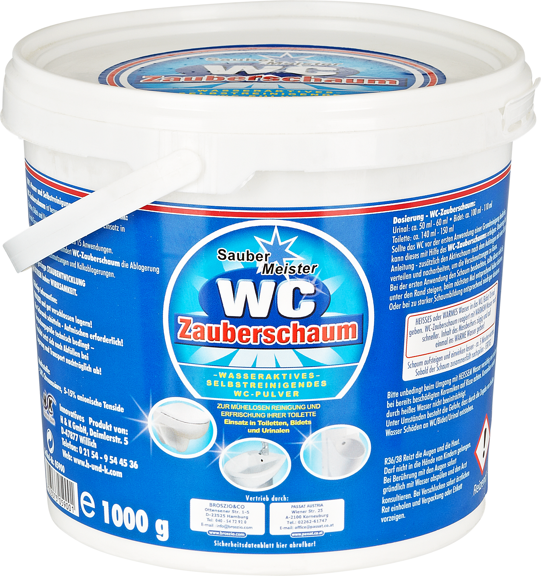 Thumbnail - Sauber Meister Saubermeister 'WC-Zauberschaum' 1000 g