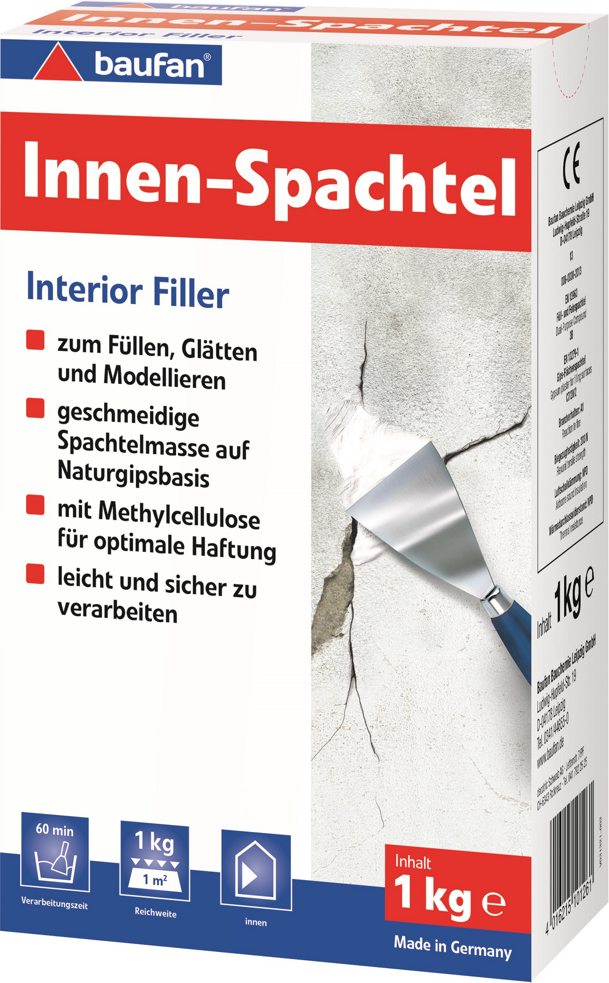 Baufan Innenspachtel 1 kg