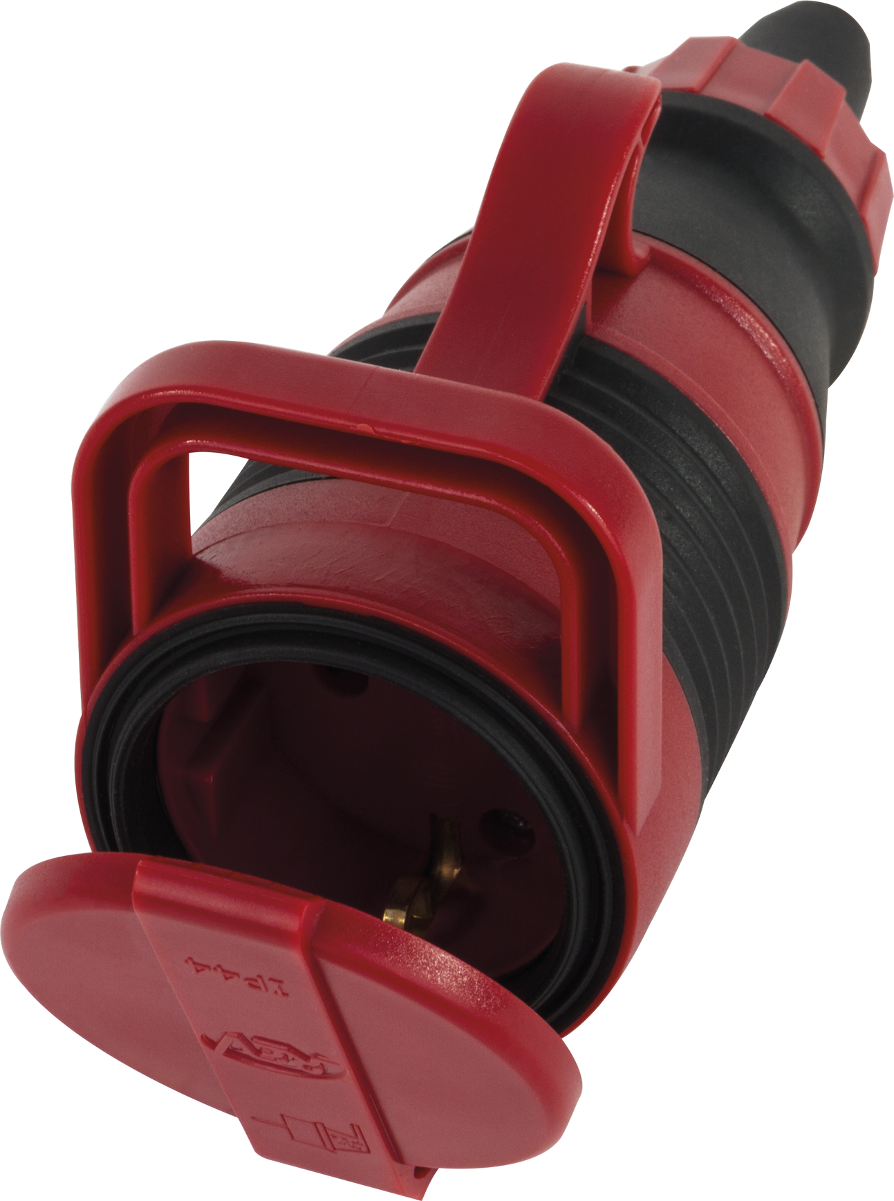 REV Ritter Profi-Gummi-Kupplung rot/schwarz 250 V, 16 A