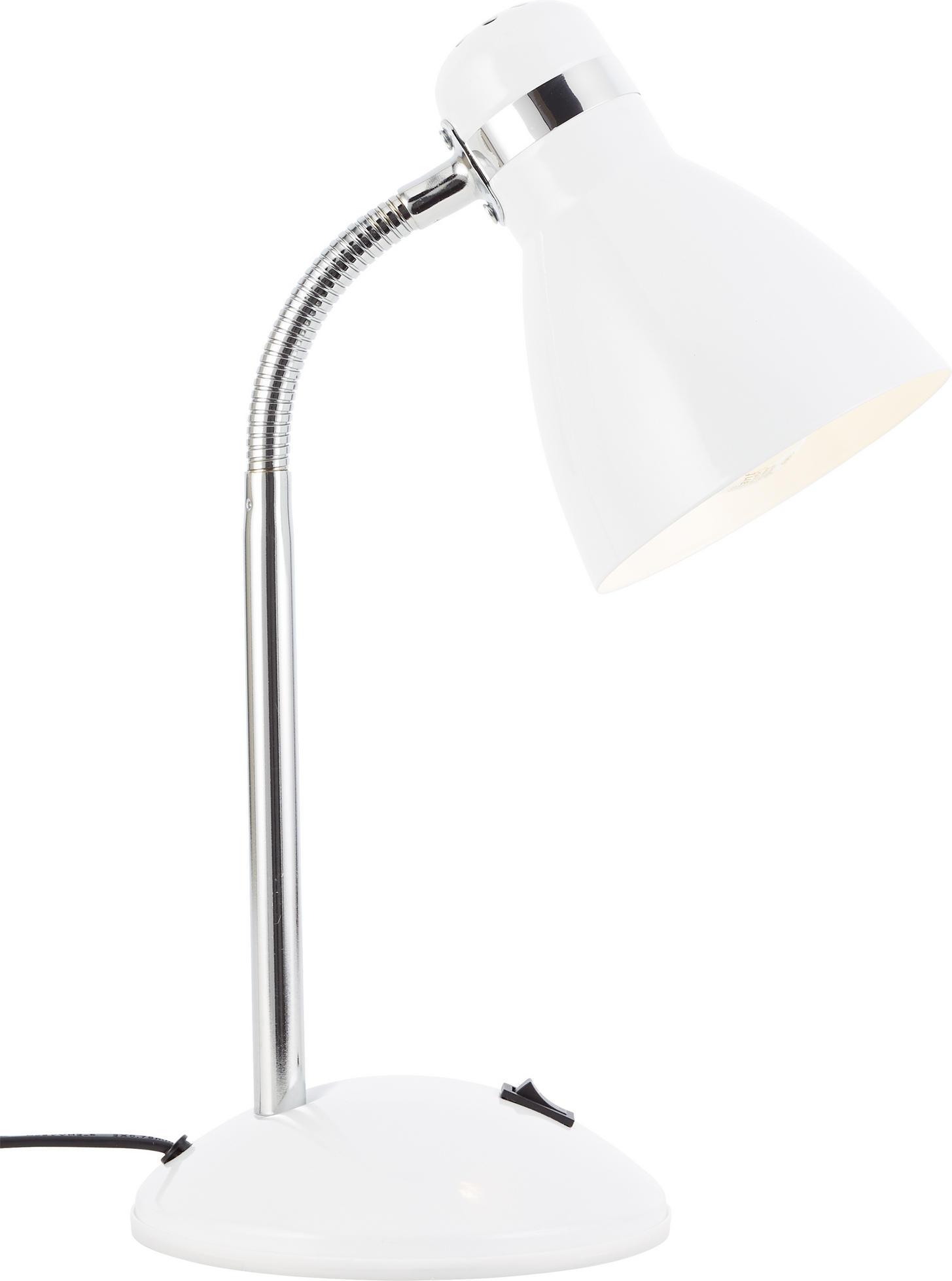 Brilliant Tischleuchte 'Allison' weiß 14,3 x 33,5 x 22 cm