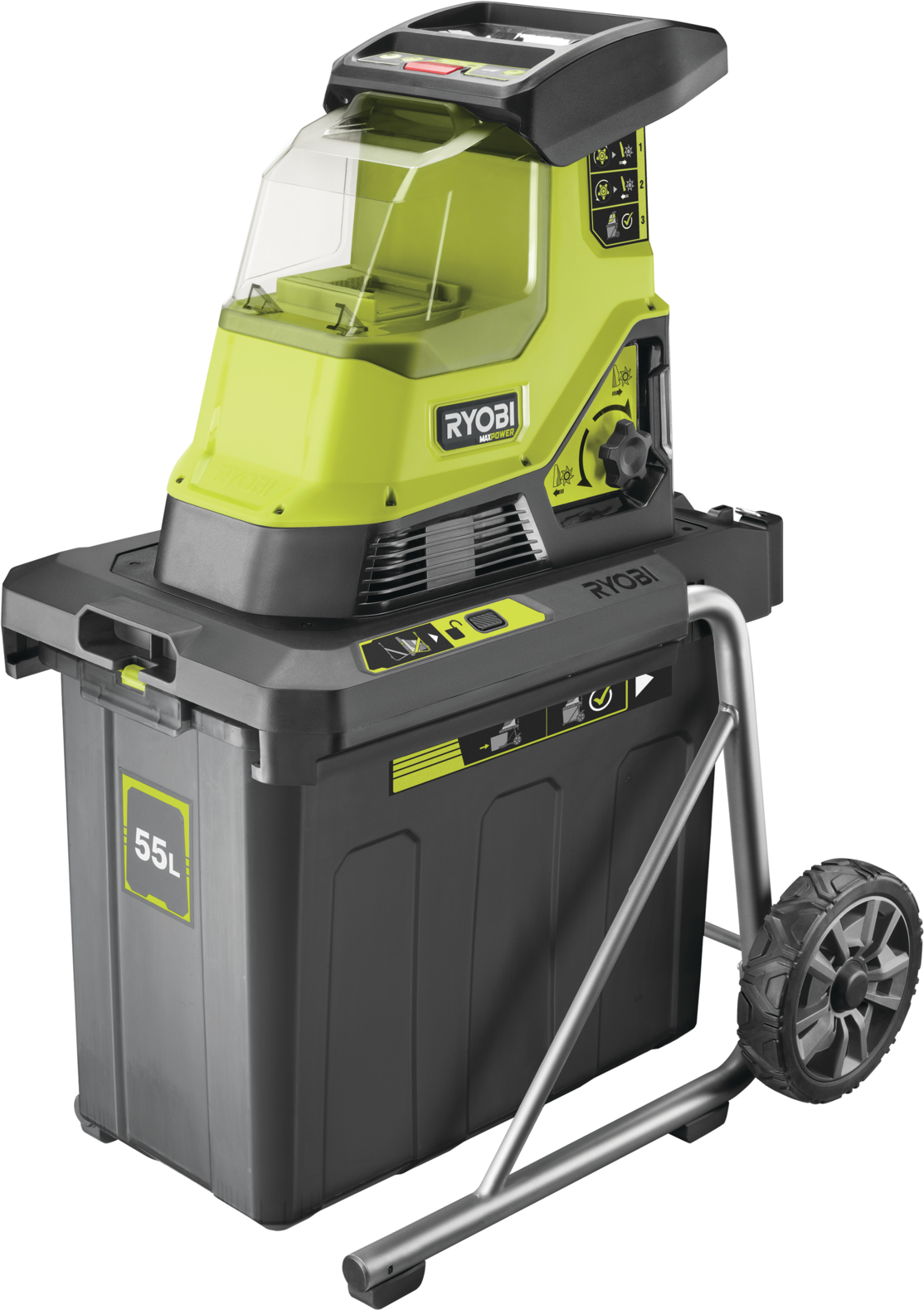 Thumbnail - Ryobi Akku-Häcksler 'Max Power RY36SHX40-0 36 V brushless' 40 mm, ohne Akku