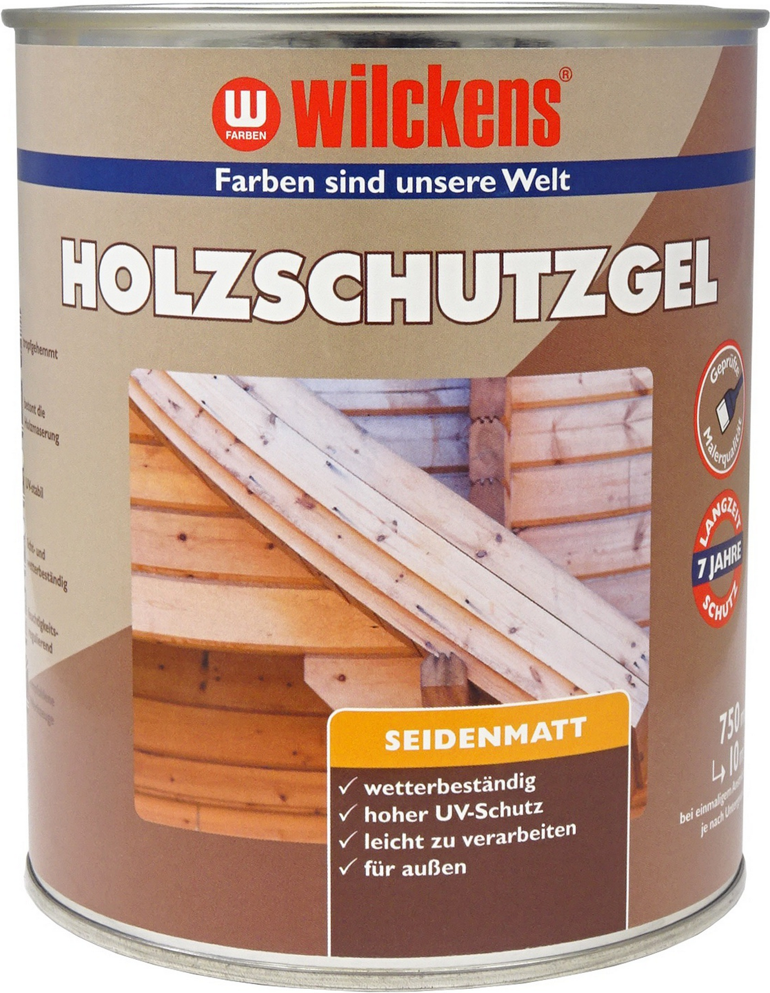 Wilckens Holzschutzgel mahagonifarben 750 ml