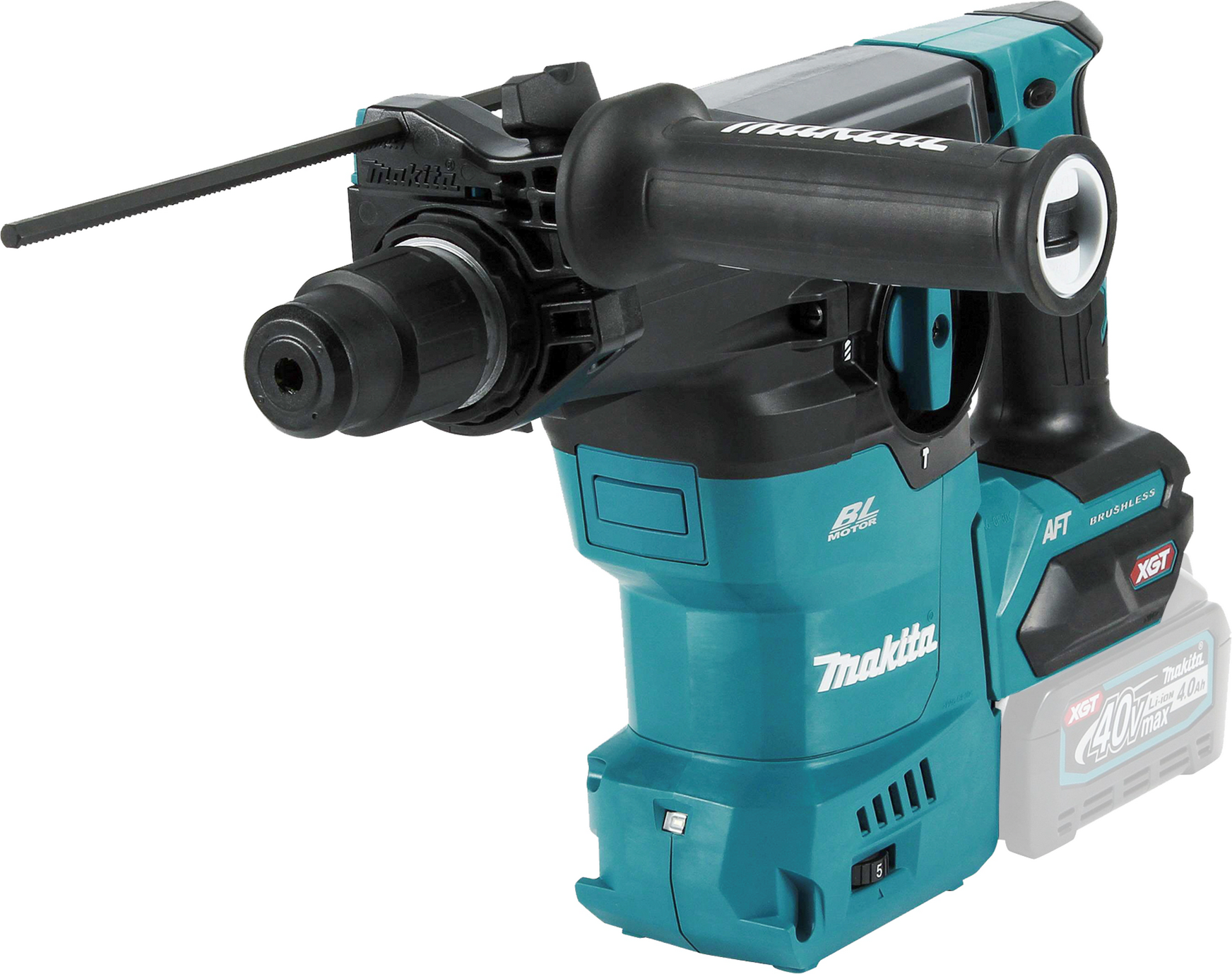 Makita Akku-Kombihammer 'HR008GZ' SDS-Plus 40 V ohne Akku und Ladegerät