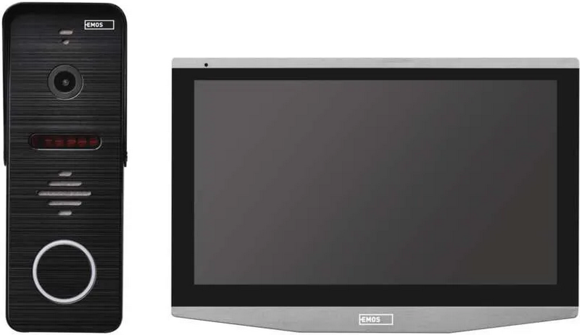 EMOS Video-Türsprechanlage-Set 'GoSmart H4010' inklusive 7" LCD-Touchscreen-Monitor