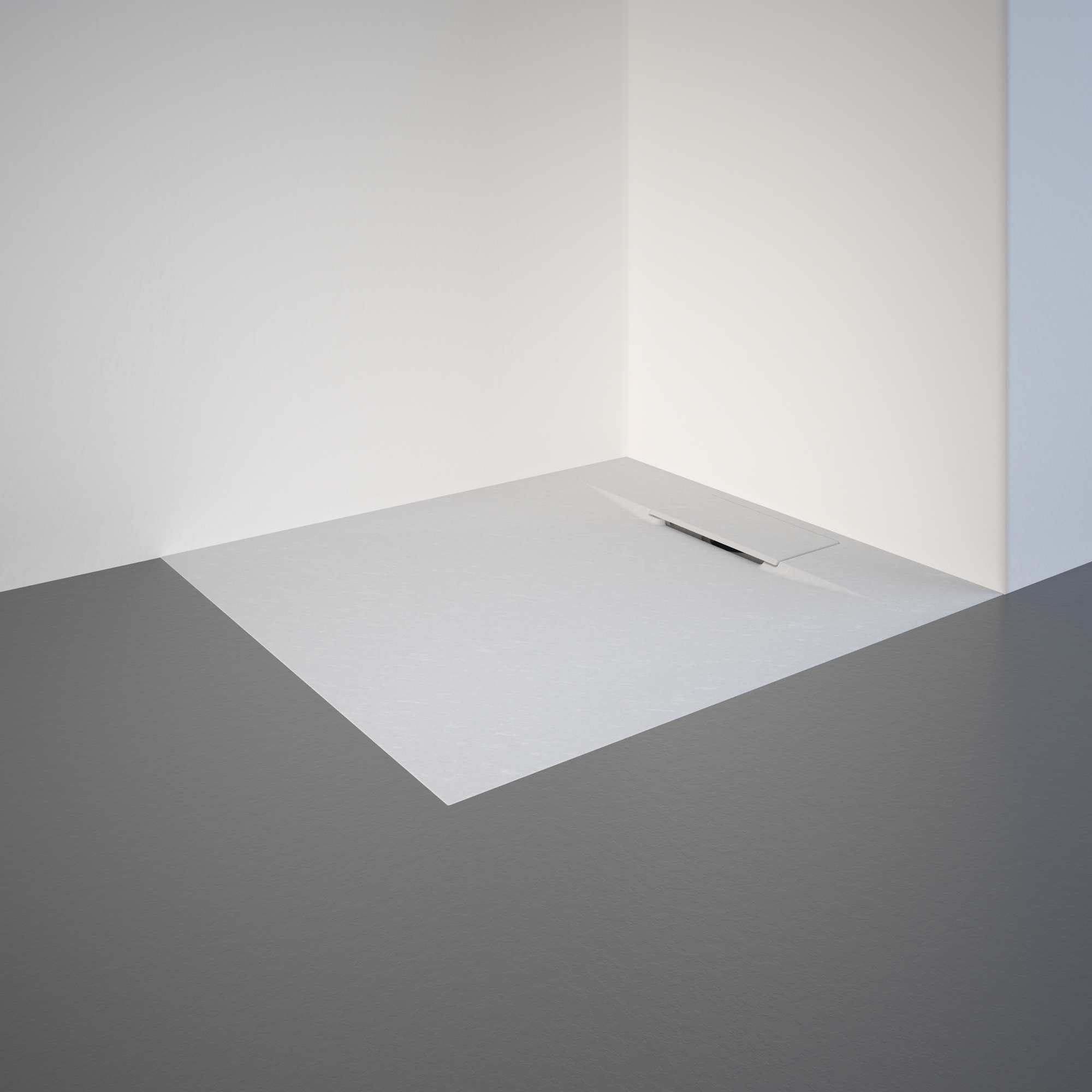Thumbnail - Schulte Duschwanne 'DWM-Tec' mattweiß 80 x 90 cm