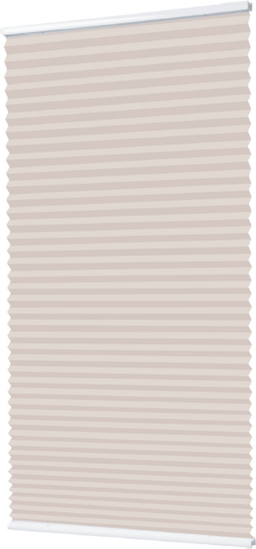 B1 Plissee 'Klemmfix' beige 80 x 130 cm