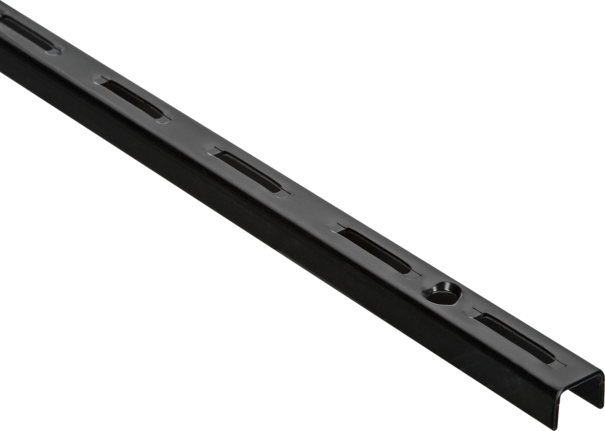 Thumbnail - Element System Single-Wandschiene, schwarz, 200 cm