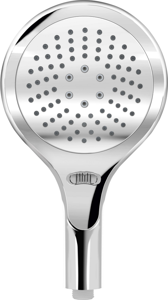 toom Handbrause 'Chicago' chrom Ø 15,2 x 3,9 x 27,5 cm