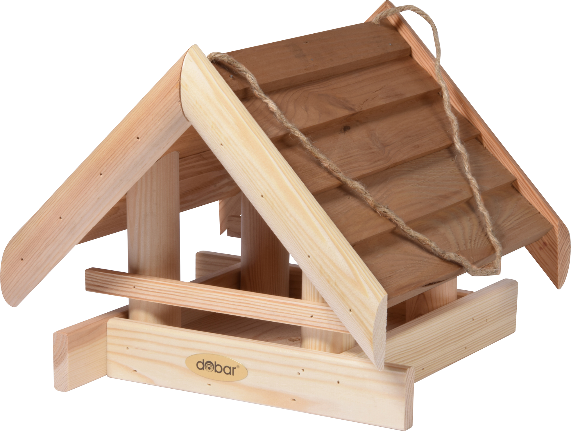 Dobar Vogelfutterhaus zum Aufhängen 29 x 24 x 28 cm