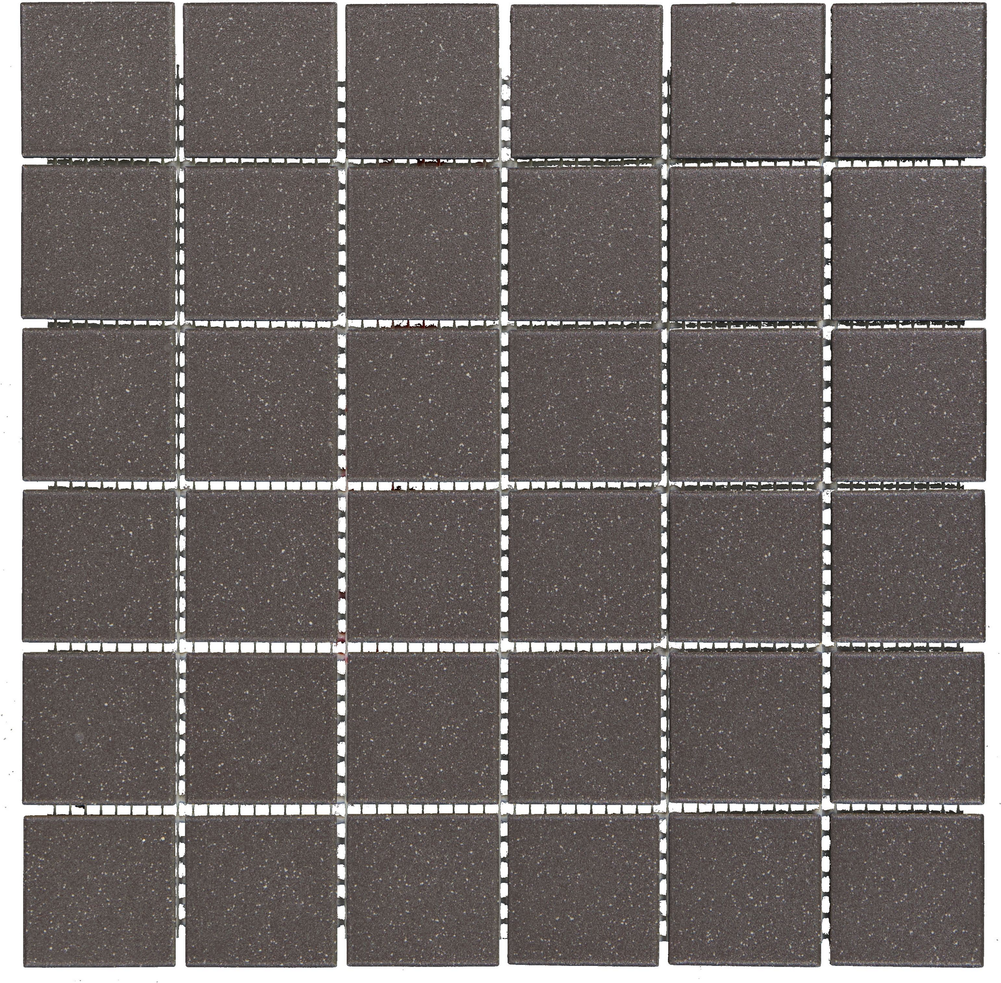 Thumbnail - Mosaikfliese 'Color Dot' Feinsteinzeug anthrazit 30 x 30 cm