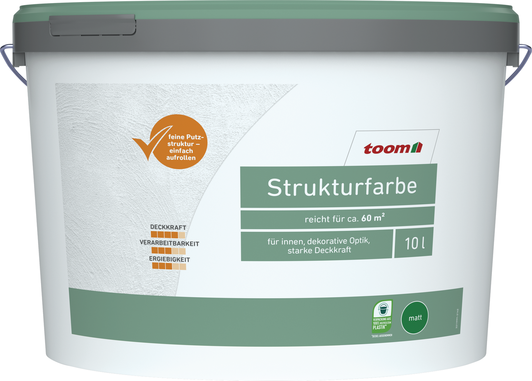 Thumbnail - toom Strukturfarbe matt 10 l